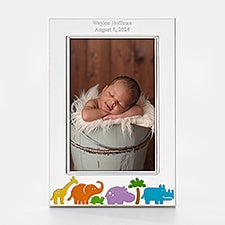 Engraved Reed & Barton 4x6 Jungle Picture Frame   - 47704