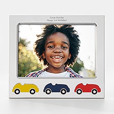 Engraved Reed & Barton 5x7 Race Car Picture Frame   - 47709
