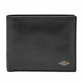 Engraved Fossil Ryan Black RFID & Passcase Wallet   - 47737