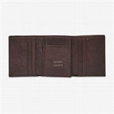 Fossil Brown Neel Trifold Wallet   - 47739