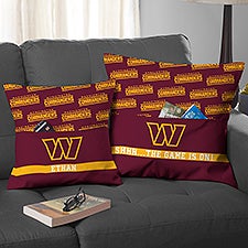 NFL Washington Commanders Personalized Pocket Pillow - 48033