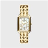 Engraved Fossil Raquel Large Gold Watch  - 48192