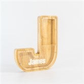 Personalized Wood Letter Bank - Small - 48633D
