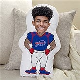 Buffalo Bills Personalized Photo Football Character Pillow  - 48718