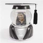 Engraved Graduation Cap Photo Snow Globe  - 48845