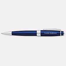 Cross Bailey Blue Lacquer & Chrome Ballpoint Pen   - 49301