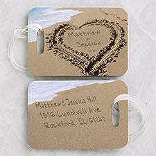Our Paradise Personalized Luggage Tag Set - 49600