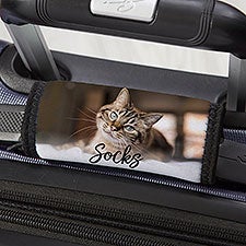 Pet Photo Personalized Luggage Handle Wrap  - 49614