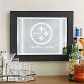 NFL Pittsburgh Steelers Engraved Framed Wall Mirror  - 49704