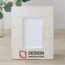 Personalized Logo Shiplap Picture Frame - 50036