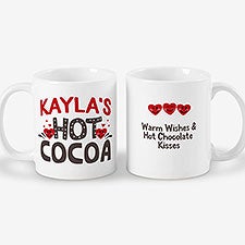 Personalized Kids Valentine's Day Hot Cocoa Mug  - 50083