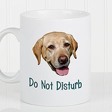 Pet Photo Face Cutout Personalized Oversized Coffee Mug - 50284