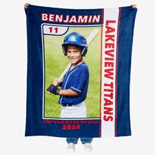 Sports Fan Personalized Blanket - 50317