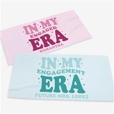 In My Engaged Era Personalized Beach Towel - 50396