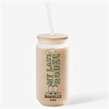 Western Wedding Personalized 16 oz. Iced Coffee Tumbler - 50798