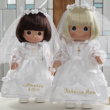 Personalized First Holy Communion Doll - Precious Moments Doll - 5232