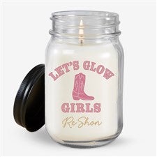 Personalized Let's Glow Girls Candle by Jessie James Decker - 52511