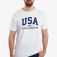 Proud American Personalized Adult Shirts - 52538