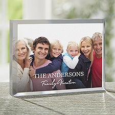 Photo and Text Personalized Acrylic Keepsake Gift - 52549
