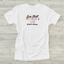 Colorful First Mother's Day Personalized Ladies Shirts  - 52607