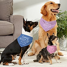 Happy Mother's Day Personalized Dog Bandanas - 52615