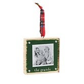 The Grands Wood Frame Ornament    - 52717