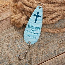 First Communion Personalized Fishing Lure - 52781