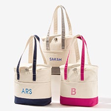 Embroidered Canvas Cooler Bag  - 53030