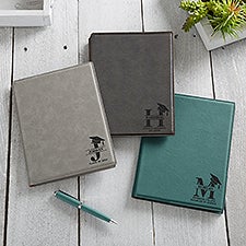 Grad Lavish Name Personalized Full Pad Portfolios - 53042