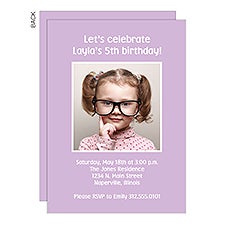 Party Photo Personalized Party Invitation - 53222