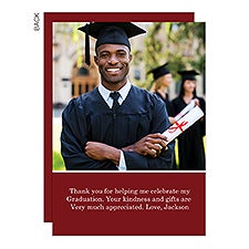 Photo Personalized Thank You Cards - 53233