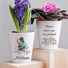 Garden philoSophie's Personalized Mini Flower Pot  - 53242