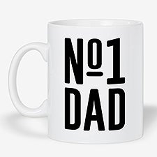 #1 Dad Personalized 30 oz. Oversized Coffee Mug - 53298