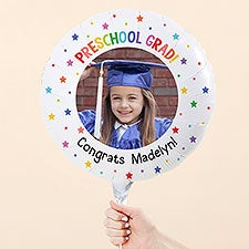 Kindergarten Graduation Personalized 18" Foil Photo Balloon - 53372