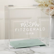 Kittenish Infinite Love Engraved Acrylic Card Box  - 53442