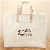 Kittenish Write Your Own Embroidered Canvas Tote Bag   - 53464