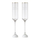 Kate Spade Engraved Happily Ever After Champagne Flute Set - 53753