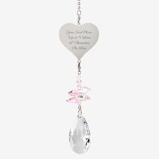 Write Your Own Personalized Heart Suncatcher  - 54138