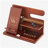 Pattern Personalized Wood Docking Station - 54139