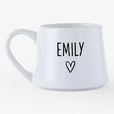 Heartfelt Name Personalized 13oz. Ceramic Tapered Mug - 54641