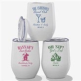 Social Club Personalized Insulated Wine Tumbler - 54769