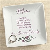 Personalized Floral Message Ring Dish by Jessie James Decker - 54771