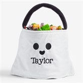 Ghostly Glow Embroidered Glow in the Dark Halloween Treat Bag  - 55156