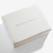 Personalized Large Shantung Keepsake Box - 55225D