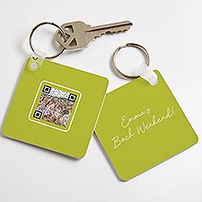 Personalized Keyring with Video QR Code - 55308