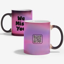 Personalized Color Changing Coffee Mug with Video QR Code - 55324