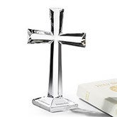 Etched Waterford Crystal Selah Standing Cross - 55466