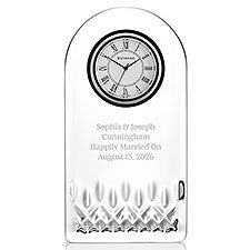Etched Waterford Lismore Essence Clock - 55467