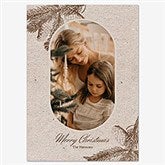 Boughs of Joy Holiday Personalized Photo Card - 55536D