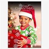 Warm Winter Wishes Holiday Personalized Photo Card - 55551D
